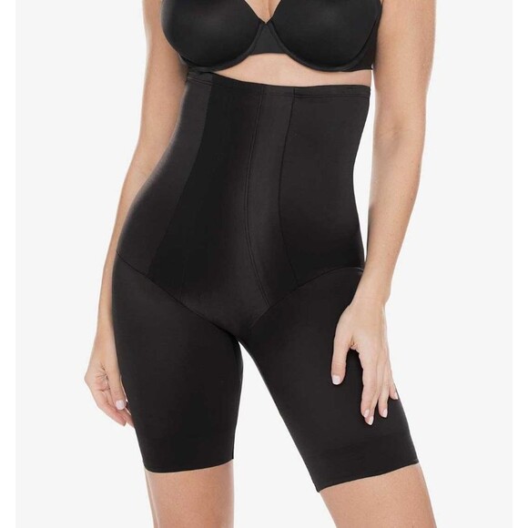 Miraclesuit Shapewear Other - Miraclesuit Shape with an Edge® High-Waist Thigh Slimmer 3X Black 2709 Shapewear